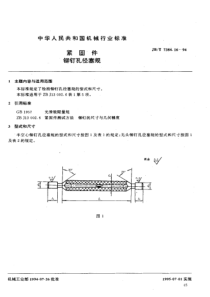 JBT 7384.16-1994紧固件 铆钉孔径塞规