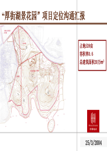 世联-东莞厚街湖景花园项目定位报告89页