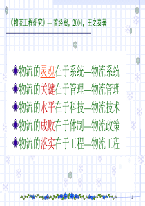 第二章企业物流系统