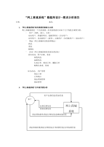 (完整版)网上商城系统数据库设计-需求分析