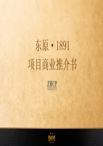 东原1891商业项目整体推介书