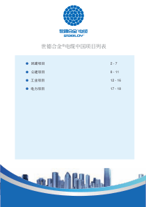 中国项目清单0707