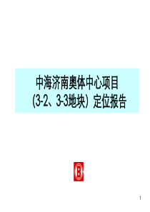 中海济南奥体中心项目地块市场定位研究报告_214页