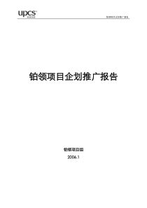 优派克思-南京铂领项目企划推广报告-65页