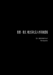 凯德置地璞元项目概念深化及入市形象提报