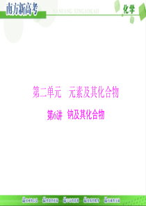 教辅：高考化学复习之钠及其化合物