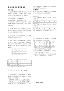 6.3.1平均数及其估计练习(苏教版必修3)