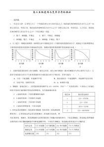 高三生物遗传与变异学质检模拟