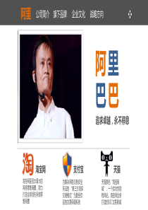 阿里巴巴公司介绍PPT