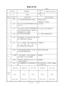 图纸会审表格模板