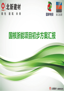 国核浙能项目初步方案汇报（PDF69页）