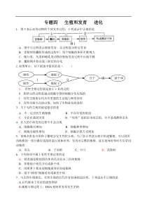 高考生物生殖遗传专题习题