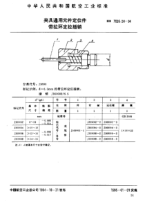 HB 7026.24-1994 夹具通用元件定位件 带拉环定位插销