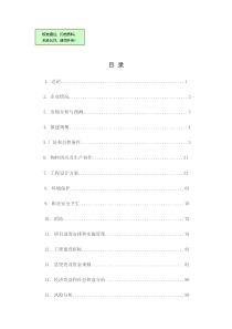 太阳能光伏组件20MW项目建议书