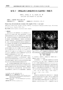 原发十二指肠壶腹大细胞神经内分泌肿瘤1例报告-郑博文