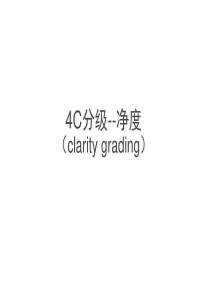 4C分级净度