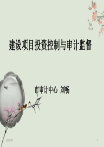 建设项目投资控制与审计监督