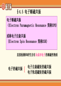 电子顺磁共振