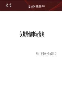 成都三原项目提案报告