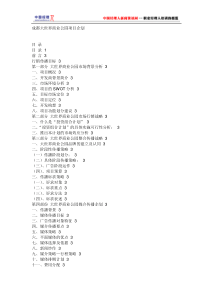 成都大世界商业公园项目企划(1)