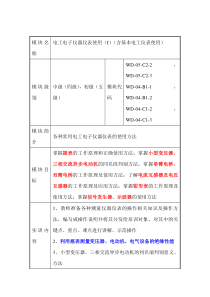 电工电子仪器仪表使用