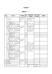 措施费项目 Microsoft Word 文档