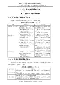 施工项目进度控制30