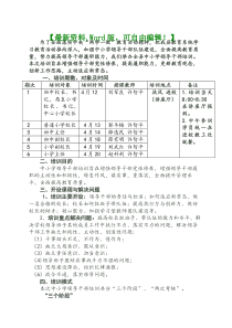 党建教育中小学管理干部培训方案