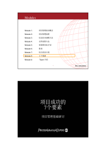 普华永道—项目管理m08-七个要素