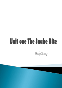 Unit-1-The-Snake-Bite