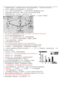 高考生物新陈代谢诊断题