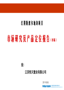 江阴斯波尔地块项目市场研究及产品定位报告