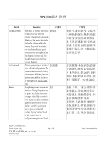 Prince2-2004中英文词汇对照表