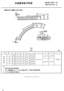 JB-ZQ 4260-1997 分度盘和标尺刻度