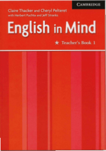 English in Mind 1 Teachers book