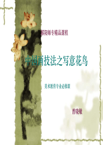 中国画技法之写意花鸟---deanyytcnetcn