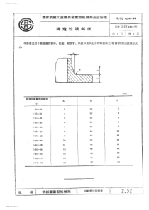 JB ZQ 4254-1986 铸造过渡斜度