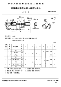 HB 7330-1996 过盈螺纹带表梳形卡规 对表件