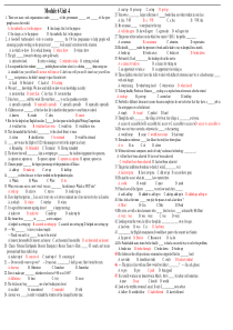 人教版选修6高二英语M6U4练习zong