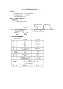 高三化学氮族知识总结(五)