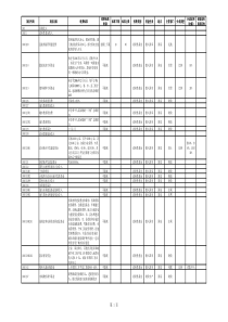 省全部收费项目