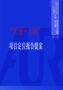 石家庄天滋·上城项目定位报告提案_58PPT