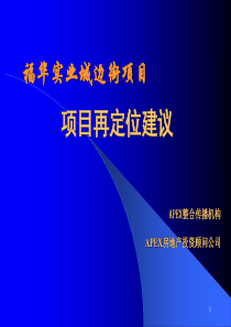 福华实业城边街项目项目再定位建议(ppt 83)