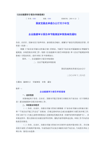 企业能源审计报告审核指南