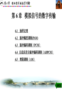 第6章现代通信原理与技术西安电子科技大学(张辉曹丽