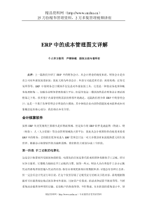 ERP中的成本管理图文详解（DOC11页）