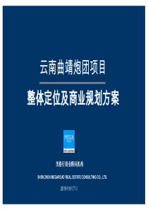 美格行_云南曲靖明珠东方城项目整体定位及商业规划方案