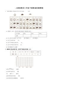 人教版小学二年级下册数学单元测试题-全套