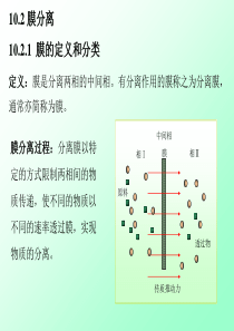 膜的定义和分类