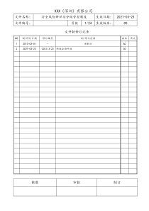 安全风险辨识与分级管控制度汇编